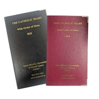 2025 Hardback Diary, With Order of the Mass Hardback Gold coloured corner protectors