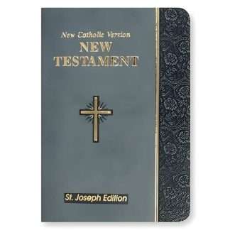 St. Joseph New Catholic Bible – De Luxe New Testament, Dura Lux binding, 704 pages, gift boxed, words of Christ in red