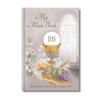 Hardback Symbolic Communion Mass Book, 6 x 4¼ inch, 128 pages