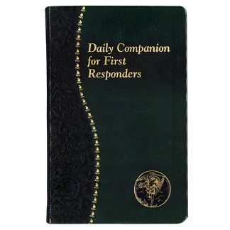 First responders prayer book with dura-lux binding, compact 192 page book with scripture and reflections