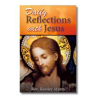 Daily Reflections with Jesus prayer book by Rev. Rawley Mayers with daily reflections and prayers and colour illustrations